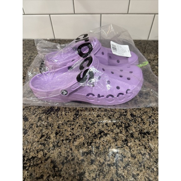 Crocs Adult Baya Clogs Men 12 / Women 14 Orchid‎ Color main image 4